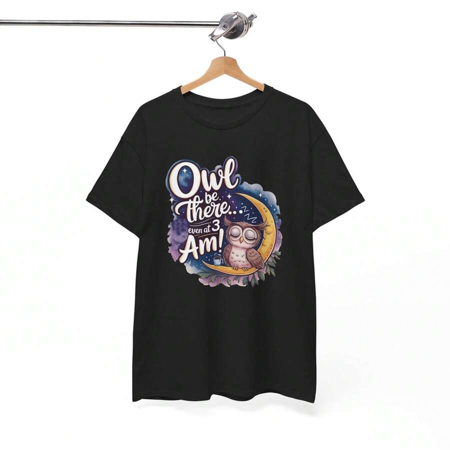 Prankster T-Shirt - Mischievous&Amp; Funny Tee For Tricksters Funny Owl Shirt - 黑色 - 查看 1