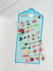 Cute 3D Stickers Featuring Fun, Raised-Relief Designs And A Japanese Anime Style; Durable Stickers Perfect For Decorating Phone Cases, Journals, And Pencil Boxes, Or For Use In Children's DIY Crafts. - Multicolor - View 13