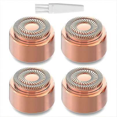 Replacement Heads 3 For Flawless Facial Hair Remover Gen 3, Double Ring Replacement Blades For Flawless Gen 3 Device