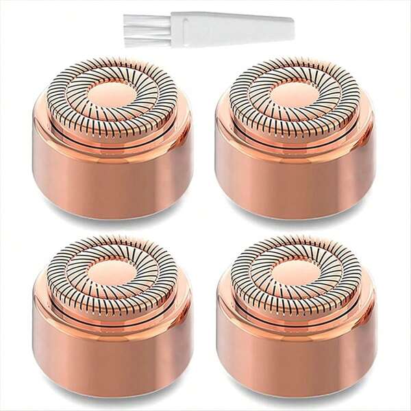 Replacement Heads 3 For Flawless Facial Hair Remover Gen 3, Double Ring Replacement Blades For Flawless Gen 3 Device