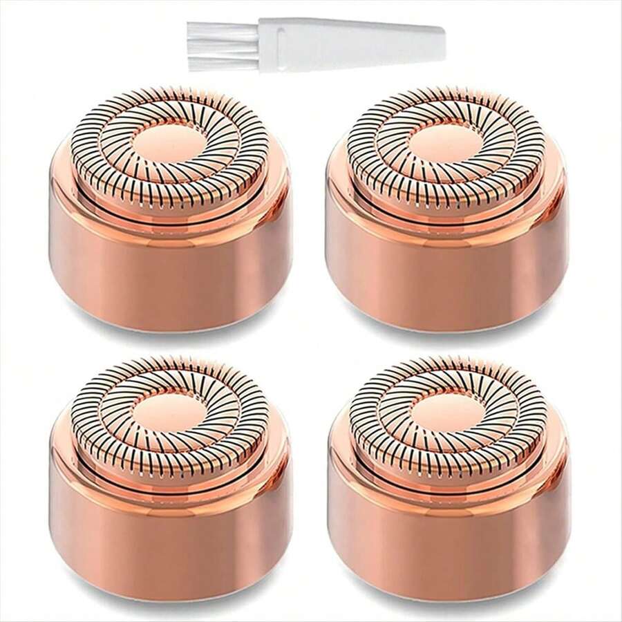 Replacement Heads 3 For Flawless Facial Hair Remover Gen 3, Double Ring Replacement Blades For Flawless Gen 3 Device - View 1