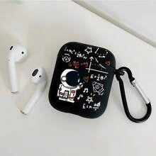 1pc Printed Phone Case, Compatible With IPhone, 4/1/2nd Gen Earbuds, New Wireless Earphone Protective Case, Compatible With AirPods 3/Pro/Pro2, Suitable For Both Men And Women - Creative Music Expression Graffiti - View 4