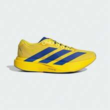 adidas Adizero Evo SL 舒適貼合 哥倫比亞隊配色透氣輕盈增高跑鞋 男款 黃色 - 黃色 - 查看 4