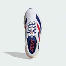 adidas Adizero Evo SL 舒適百搭 蘇格蘭隊配色 織布回彈跑步鞋 男款 白色 - 白色 - 查看 5