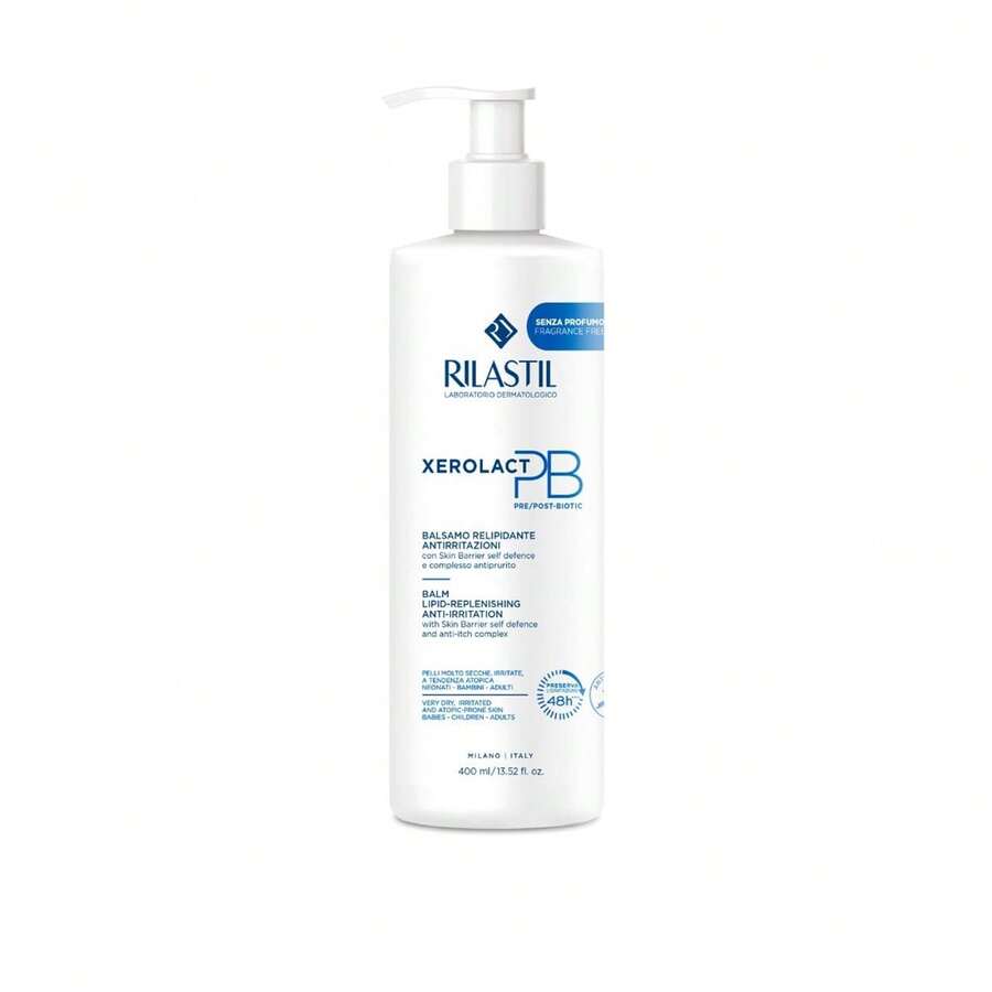 Rilastil Xerolact PB Lipid-Replenishing Anti-Irritation Balm 400ml - Niacinamide - View 1