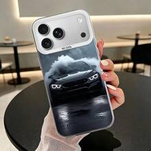 Phone Cover Case For IPhone 17 Pro Max 11 14 Plus 17e Air 13 15 16 12 Pro Black Car Print MAZ4 - Mix06 - 查看 1