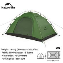 Naturehike P Series Tents Suitable For Daily Camping, Picnics And Other Scenarios - Multicolor - View 9