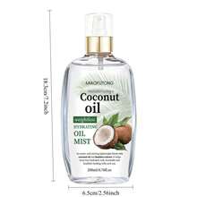 Kondisioner Rambut Minyak Argan Maroko 200ml/6,76fl.Oz, Pelindung Panas, Semprotan Rambut Penghalus Instan. Semprotan Pelindung Panas Pengeringan Rambut dengan Penghalus Keratin. Mengandung Squalane Nabati, Formula Pelindung Panas Kelas Salon, Kaya akan Minyak Argan. - Minyak kelapa - View 4