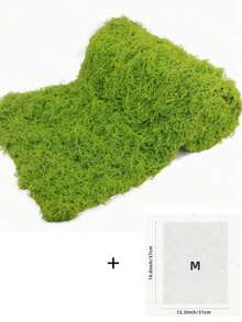 Artificial Moss Mat, Faux Moss Table Runner, Wedding Table Centerpiece Decor, Fairy Garden Handmade, Indoor Green Artificial Grass Wall Decor - Multicolor - View 13