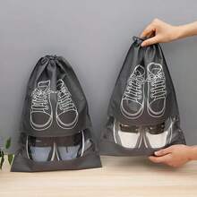 24/12 Grid Foldable Underbed Shoe Storage Box, Non-Woven Fabric Dust-Proof Stackable Shoe Organizer, 2mm Thick Cardboard, Space-Saving And Sturdy, Suitable For High Heels And Sneakers, 29.3 Inches, Essential Home Storage For Wardrobe, Bedroom, Dorm - View 8