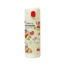 Miniso 蠟筆小新奶油風便攜旅行保溫水杯 450ml/15.22oz 長效保溫 通勤戶外補水 (1個) - 彩色 - 查看 14