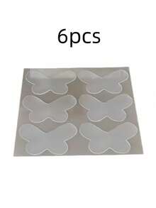 30/60/120/6pcs Invisible Ear Support Patches, Transparent Silicone Ear Stickers, Self-Adhesive Design, Thin And Invisible, Hard To Detect. Butterfly Shape Fits Ear Contour, Firmly Adheres, Easily Modifies Ear Shape. Soft And Skin-Friendly Material, Comfortable Wear Without Burden. Thin Transparent Texture, Hard To Notice During Daily Wear. Peel And Stick Directly, Simple Operation And Quick To Use. Suitable For Various Occasions, Photography, Daily Outings. Unisex, Suitable For Personal Use And Sharing, Practical Accessory To Enhance Styling Atmosphere. - View 12