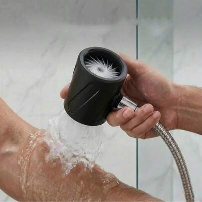 Vòi xịt rửa chân thú cưng cầm tay áp lực cao kèm massage, dụng cụ phun nước đa năng vệ sinh bàn chân chó mèo, phụ kiện vòi xịt nước phòng tắm