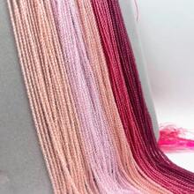 2mm Random Color 680pcs/Set Charming Electroplated Crystal Beads, Spindle Glass Beads DIY Jewelry Beading Accessories, Wheel Crystal Loose Beads, Hanging Rope Accessories, Suitable For Men And Women As Daily Or Holiday Gifts. - Multicolor - View 5