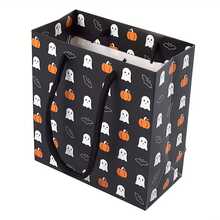 2026 New Halloween Ghost Pumpkin Gift Paper Bag, Small Cartoon Gift Packaging Bag - 5 Items - View 2