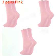 1/3/5/6/8/9/10 Paia di Calze Sportive da Donna Calcuit, Combinazione Multicolore, Costolatura Verticale, Fascia Antiscivolo, Suola in Silicone Antiscivolo, Stile Coppia, Adatte per Tutte le Stagioni, Tessuto a Maglia, Multifunzionali Casa/Fitness/Yoga/Pilates - Multicolore - Visualizzare 19
