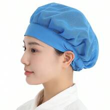 3pcs/1pc Topi Koki Pria/Wanita, Topi Koki Masak yang Dapat Diatur, Penutup Rambut Kering Kamar Mandi, Topi Koki Masak Dapur yang Dapat Digunakan Kembali - Dapat Digunakan Kembali & Dapat Dicuci - MultiWarna - View 11