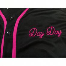 Unisex "Next Friday" Pinky's Record Movie 90s Hip Hop Baseball Jersey, Embroidered Baseball Shirt, Party Holiday Gift - Black - View 6
