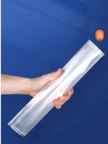 10/20Pcs Thickened Transparent Plastic Snap Button File Folder, Waterproof Reusable A4/A5 Document Envelope Bags, Back To School Stationery For Student Teacher Office Worker Lawyer Home Library Business Use - Transparent - View 7