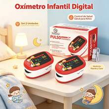 Pulsovital Oximeter & Accessories - Red - View 2