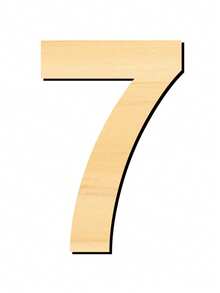 حروف خشبية كبيرة 45 سم/17 بوصة A-Z وأرقام 0-9 قابلة للتخصيص، لافتات حروف وأرقام خشبية قابلة للطلاء لديكور جدران المنزل، عيد الميلاد، الزفاف، ديكور الحفلات - 17 بوصة حروف/أرقام - مشاهدة 34
