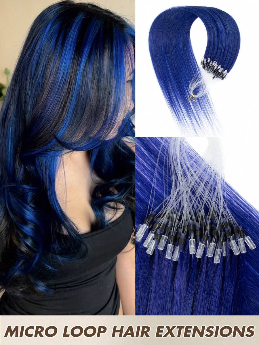 Invisible Micro Nano Bead Hair Extensions, Micro Ring Hair Extensions, Straight Hair, Micro Ring Hair Extensions, Human Hair, Invisible Bead Hair Extensions, Thickened Micro Ring Hair Extensions, Halloween Costume, Holiday Essential, Bridal Holiday Gift