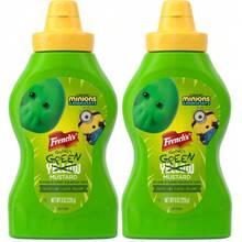 French’s French's Goomi's Green Mustard, Tastes Like Classic Yellow, No Flavors Or Colorants From Artificial Sources, Limited Edition Offering While Supplies Last, Hot Dogs, Pretzel Dip, Hamburgers, 8 Oz - 8 Ounce (Pack Of 4) - View 1