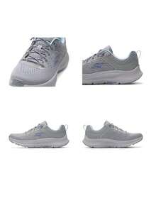Skechers Women's Running Shoes GO RUN CONSISTENT 2.0 Lightweight Comfortable Sports Running Shoes 128638-GYBL - Grey - View 11