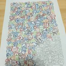 Relieve Stress And Control Brushstrokes Drawing Sketches, Suitable For Adults Who Feel Bored And Lazy At Work To Practice Drawing And Copying Sketches, Train Focus And Observation Skills - Multicolor - View 3