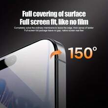 CASECOPS 3片裝 4K Ultra HD 鋼化玻璃螢幕保護貼，相容 iPhone 17/17 Pro/17 Pro Max/17 Air/16e/16/16 Pro/16 Pro Max/16 Plus/15 Pro Max/15 Pro/15 Plus/15/14/13/12 Mini/11/XR/X/XS Max，附自動貼膜工具與自動對位工具，全螢幕覆蓋，邊緣保護，防指紋，耐用，適用於手機殼與配件 - 3件 - 查看 3