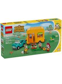 LEGO Animal Crossingtm Leif's Caravan & Garden Shop (77054) - Multicolor - View 1