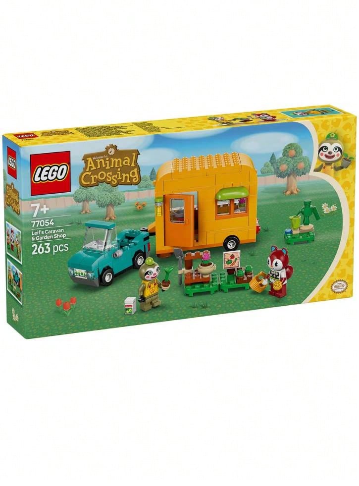 LEGO Animal Crossingtm Leif's Caravan & Garden Shop (77054) - Multicolor - View 1