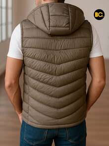 Big City Men Winter Coats - 米色 - 查看 3