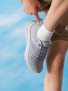Skechers Women's Running Shoes GO RUN CONSISTENT 2.0 Lightweight Comfortable Sports Running Shoes 128638-GYBL - Grey - View 4