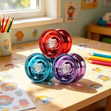 1 pieza Yo-yo profesional de nivel de entrada, diseño de retorno automático, tiempo de giro ultra largo, modelo de competición avanzado, unisex - Multicolor - Ver 3
