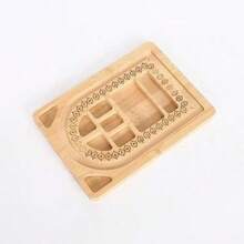 Convenient Bead Tray Wooden Bead Board, Jewelry Making Beading Tray, DIY Handmade Essential Tool, Suitable For Jewelry Crafters - Wood Color - View 9