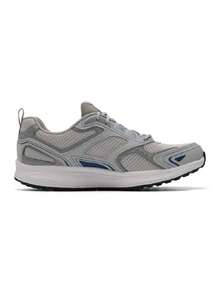 Skechers 男士跑步鞋 GO RUN CONSISTENT 舒適日常戶外運動跑步鞋 220034-GYBL - 灰色/藍色 - 查看 8