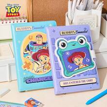 Disney 3D Pop-Up Student Notebook Zootopia Cartoon Planner Notepad Stress Relief Thickened Diary Back To School - Multicolor - View 3