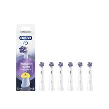 رأس بديل لفرشاة الأسنان الكهربائية Oral-B IO Radiant White باللون الأبيض X6 - أبيض - مشاهدة 1