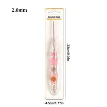 1pc Dried Flower Resin Transparent Crochet Hook, Exquisite Bubble Packaging, New Silver Needle Head, Comfortable Ergonomic Handmade Grip Design, Suitable For DIY Knitting Scarves, Sweaters And Other Handmade Projects - Crochet Needles - View 18