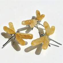 1件多材質蜻蜓裝飾品，適合居家桌面裝飾，送給家人朋友的理想禮物，適合各種節日 - 彩色 - 查看 12