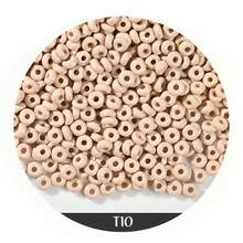 4mm-720pcs Disc Coin Donut Ring Beads,Abacus Disk Stone Beads Loose Spacer Gemstone Seed Beads For Jewelry Making DIY Bracelet Necklace Earrings - 4mm-720pcs - View 24