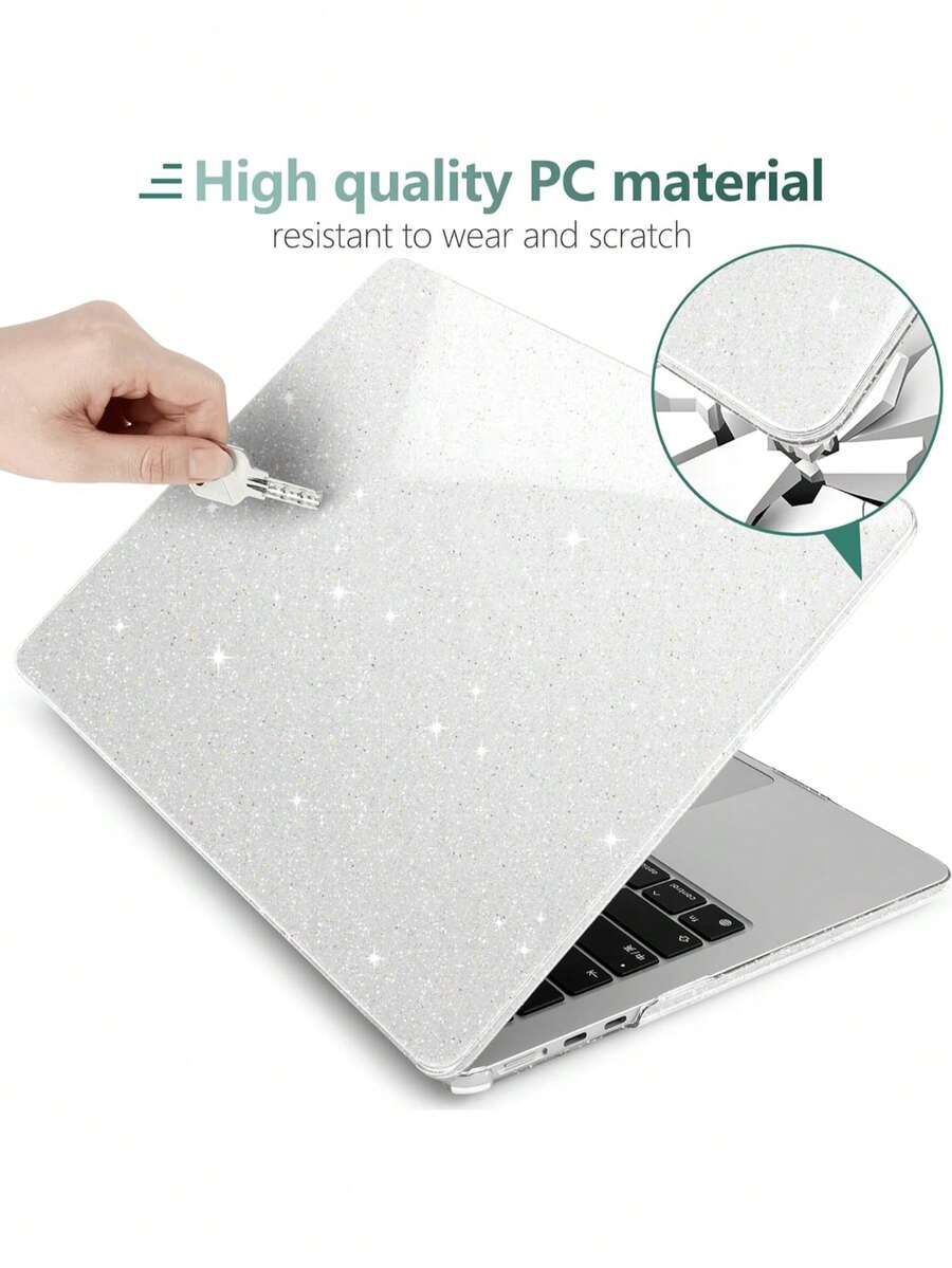 Shiny Starry Sky Air Laptop Protective Case, Hard Shell Anti-Scratch Anti-Shock Lightweight Laptop Protective Cover, Suitable For 13.3/13.6 Inch - View 1