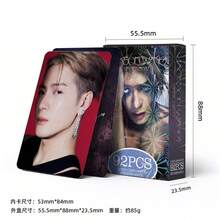 92 بطاقة صور LOMO جديدة من ألبوم MAGICMAN 2 للفنان Jackson Wang، بطاقات قابلة للجمع لحامل البطاقات والمحفظة وحقيبة الظهر، ديكور عرض وزينة مكتبية، هدية للأصدقاء، علامة كتاب، هدية عيد الحب، بضائع المعجبين، مجموعة بطاقات تهنئة - متعدد الألوان - مشاهدة 10