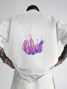 Men T-Shirts - White - View 4