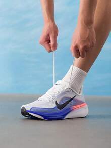 Jordan Men's Running Shoes AIR ZOOM PEGASUS 42 2 Lightweight Daily Training Running Shoes IB1873-105 - White/Blue - View 3
