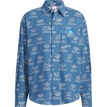Adidas/Adidas Authentic 三葉草男款寬鬆版型滿版印花時尚襯衫 JN1662 - JN1662 - 查看 11