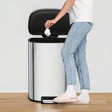 Trash Cans - Silver - View 5