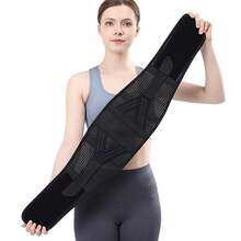 Waist Support Belt - Instant Relief, Breathable, Suitable For Men And Women - Black - View 10