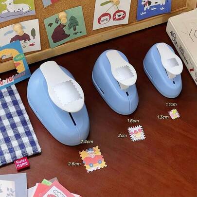 เครื่องมือเจาะนูนสำหรับตราประทับ, งานฝีมือ DIY สำหรับเด็ก, เครื่องเจาะกระดาษสี่เหลี่ยม, ขนาดใหญ่และเล็ก, เครื่องเจาะดอกไม้สำหรับสมุดภาพ, เครื่องมือนูนสำหรับวัสดุงานฝีมือคอลลาจ